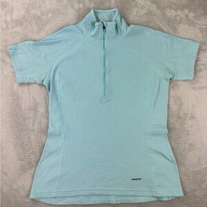 Patagonia Blue Capilene Short Sleeve Shirt - Women’s Size Large - 44450